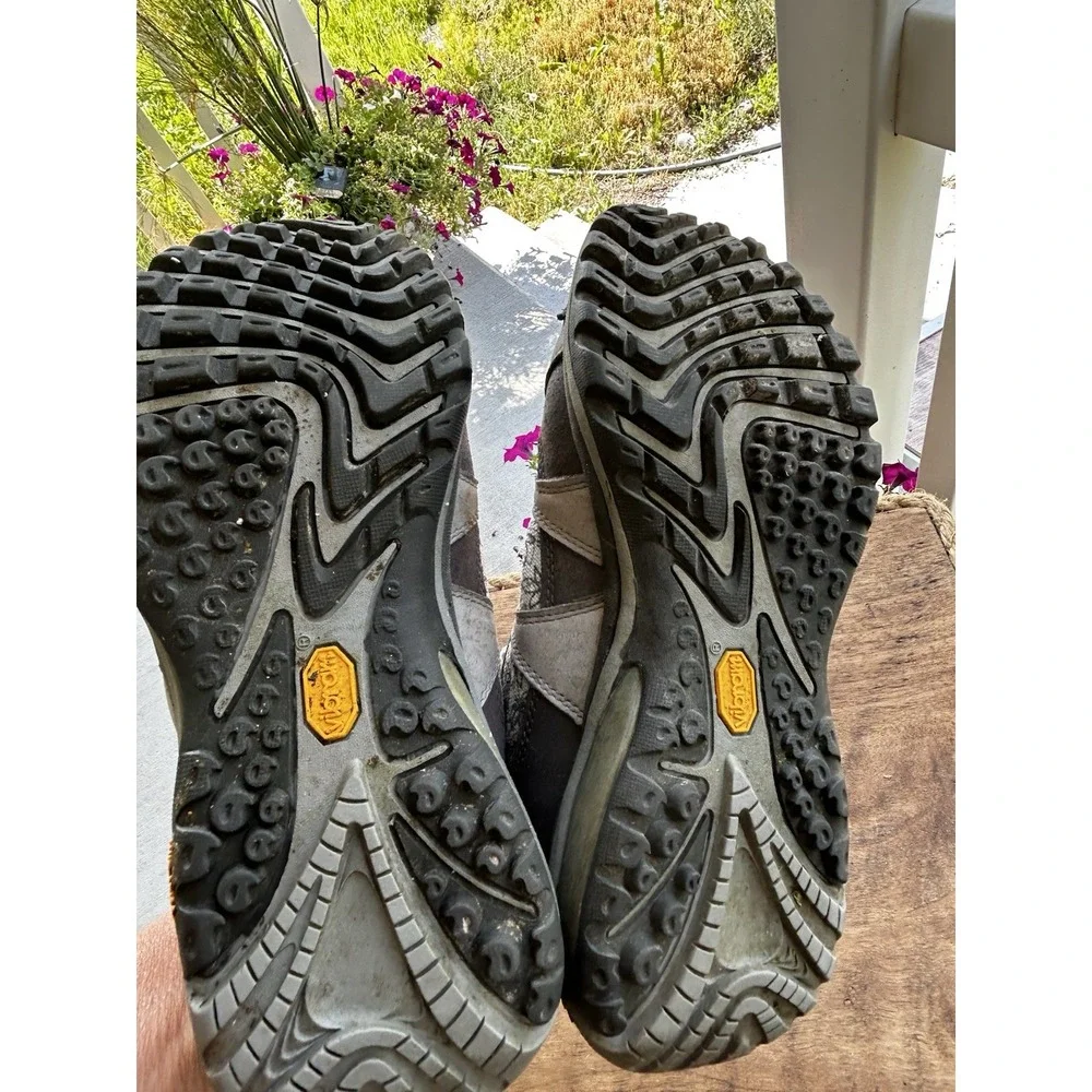 Merrell Siren Sport Hiking Shoes Womens 7.5 Gray Vibram Trail Outdoor